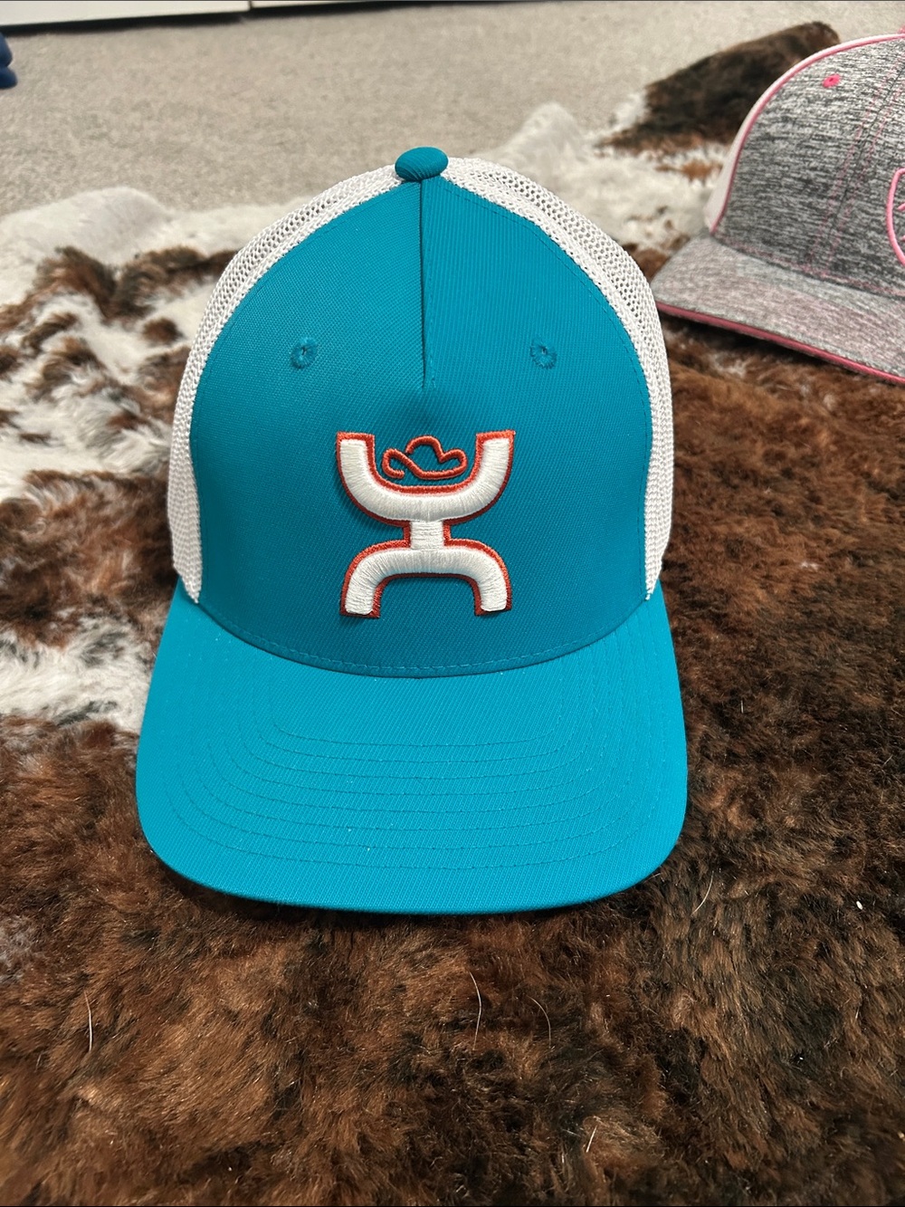 Hooey dark turquoise hat